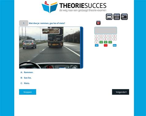 auto theorie examen oefenen gratis|Gratis auto theorie